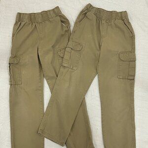 Bundle: (2) Pull On Cargo Pants - 10 Slim..